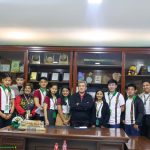 Prexy Cue presides oath of office for 3 SSC officers