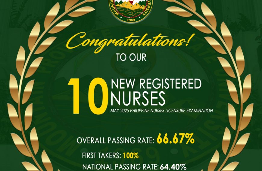 CONGRATULATIONS TO OUR NEW REGISTERED NURSES!