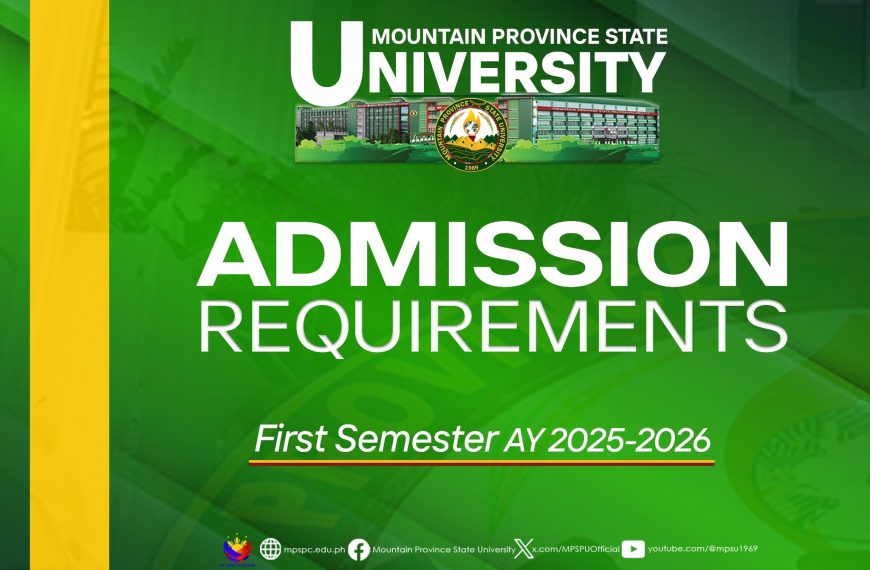 𝗔𝗗𝗠𝗜𝗦𝗦𝗜𝗢𝗡 𝗔𝗟𝗘𝗥𝗧|| Requirements for Incoming Freshmen and Transferees – 1st Semester, AY 2025–2026