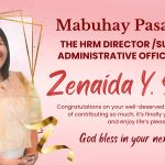 A TRIBUTE TO COMMITTED SERVICE AND LEGACY: Honoring Ms. Zenaida Y. Soliven’s 32 years of dedicated service to the University