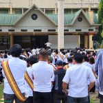 MPSU Joins Monthly Flag Raising Ceremony at Provincial Plaza