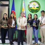 New CPA Board Passers Pay Courtesy Visit to University President