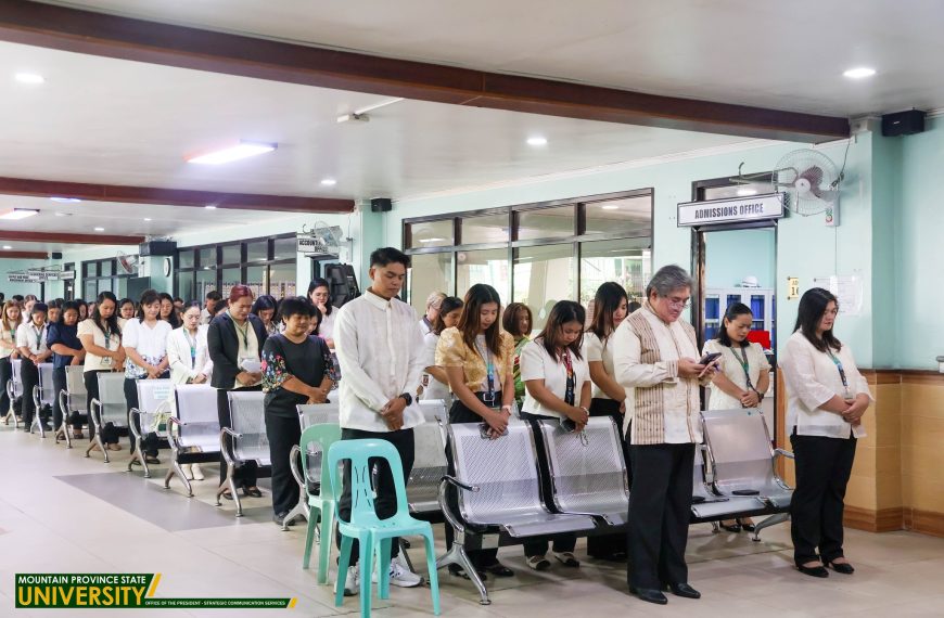 𝐌𝐨𝐮𝐧𝐭𝐚𝐢𝐧 𝐏𝐫𝐨𝐯𝐢𝐧𝐜𝐞 𝐒𝐭𝐚𝐭𝐞 𝐔𝐧𝐢𝐯𝐞𝐫𝐬𝐢𝐭𝐲 𝐌𝐨𝐧𝐝𝐚𝐲 𝐅𝐥𝐚𝐠 𝐑𝐚𝐢𝐬𝐢𝐧𝐠 𝐂𝐞𝐫𝐞𝐦𝐨𝐧𝐲