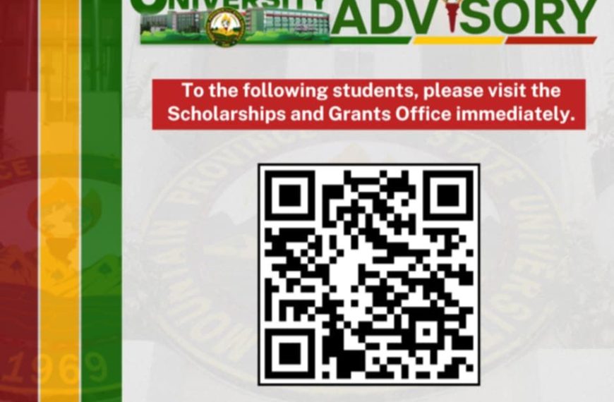 Notice to Scholars with Incomplete Requirements