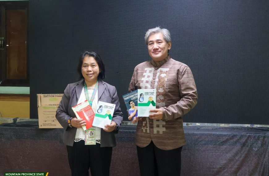 EDUHEART Book Donation Turned Over at Flag Ceremony