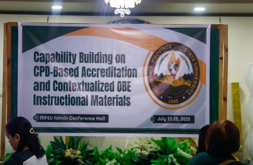 Capability Building on OBE & CPD-Based Accreditation Held