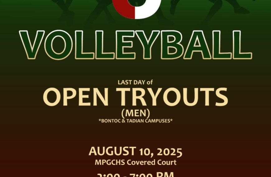 Last Day of Volleyball Men’s Tryouts – Aug 10