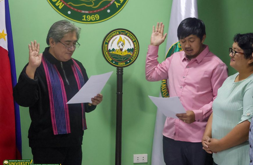 Engr. Umayat Takes Oath as Assistant Professor I