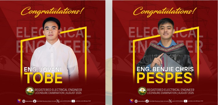 MPSU Produces Two New Registered Electrical Engineers