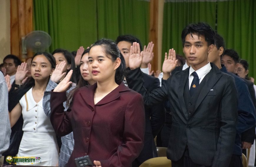 𝗡𝗲𝘄 𝗼𝗳𝗳𝗶𝗰𝗲𝗿𝘀, 𝗮𝗱𝘃𝗶𝘀𝗲𝗿𝘀 𝗼𝗳 𝗦𝘁𝘂𝗱𝗲𝗻𝘁 𝗢𝗿𝗴𝗮𝗻𝗶𝘇𝗮𝘁𝗶𝗼𝗻𝘀 𝗶𝗻 𝗠𝗣𝗦𝗨-𝗕𝗼𝗻𝘁𝗼𝗰 𝘁𝗼𝗼𝗸 𝗼𝗮𝘁𝗵 𝗯𝗲𝗳𝗼𝗿𝗲 𝗖𝗼𝗻𝗴. 𝗗𝗮𝗹𝗼𝗴; 𝘂𝗿𝗴𝗲𝗱 𝘁𝗼 “𝗰𝘂𝗹𝘁𝗶𝘃𝗮𝘁𝗲 𝗰𝗼𝗹𝗹𝗮𝗯𝗼𝗿𝗮𝘁𝗶𝗼𝗻 𝗮𝗻𝗱 𝘂𝗽𝗵𝗼𝗹𝗱 𝗽𝗿𝗼𝗳𝗲𝘀𝘀𝗶𝗼𝗻𝗮𝗹𝗶𝘀𝗺”