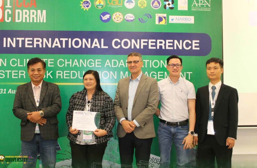 𝗥𝗘𝗦𝗘𝗔𝗥𝗖𝗛 𝗦𝗣𝗢𝗧𝗟𝗜𝗚𝗛𝗧|| 𝗠𝗣𝗦𝗨 𝗯𝗮𝗴𝘀 𝗕𝗲𝘀𝘁 𝗣𝗮𝗽𝗲𝗿 𝗔𝘄𝗮𝗿𝗱 𝗮𝘁 𝗜𝗻𝘁𝗲𝗿𝗻𝗮𝘁𝗶𝗼𝗻𝗮𝗹 𝗖𝗹𝗶𝗺𝗮𝘁𝗲 𝗖𝗼𝗻𝗳𝗲𝗿𝗲𝗻𝗰𝗲