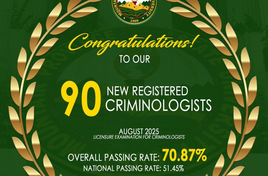 𝗠𝗣𝗦𝗨 𝘀𝘂𝗿𝗽𝗮𝘀𝘀𝗲𝘀 𝗡𝗣𝗥 𝗶𝗻 𝗖𝗿𝗺𝗶𝗻𝗶𝗹𝗼𝗴𝘆 𝗟𝗶𝗰𝗲𝗻𝘀𝘂𝗿𝗲 𝗘𝘅𝗮𝗺𝗶𝗻𝗮𝘁𝗶𝗼𝗻 𝘄𝗶𝘁𝗵 𝟳𝟬.𝟴𝟳% 𝗼𝘃𝗲𝗿𝗮𝗹𝗹 𝗽𝗮𝘀𝘀𝗶𝗻𝗴 𝗿𝗮𝘁𝗲