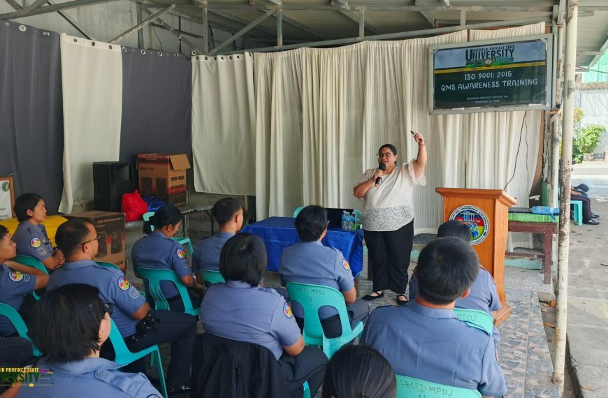 𝗠𝗣𝗦𝗨, 𝗕𝗝𝗠𝗣-𝗠𝗣𝗗𝗝 𝘀𝘁𝗿𝗲𝗻𝗴𝘁𝗵𝗲𝗻 𝘁𝗶𝗲𝘀 𝘁𝗵𝗿𝗼𝘂𝗴𝗵 𝗜𝗦𝗢 𝗔𝘄𝗮𝗿𝗲𝗻𝗲𝘀𝘀 𝗧𝗿𝗮𝗶𝗻𝗶𝗻𝗴