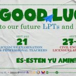 ๐๐ซ๐๐  ๐ฆ๐จ๐ฃ๐ฃ๐ข๐ฅ๐ง|| Good Luck to Our Teacher Education and Civil Engineering Alumni