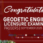 𝗖𝗢𝗡𝗚𝗥𝗔𝗧𝗦 𝗚𝗘 𝗣𝗔𝗦𝗦𝗘𝗥𝗦|| September 2025 Geodetic Engineers Licensure Examination
