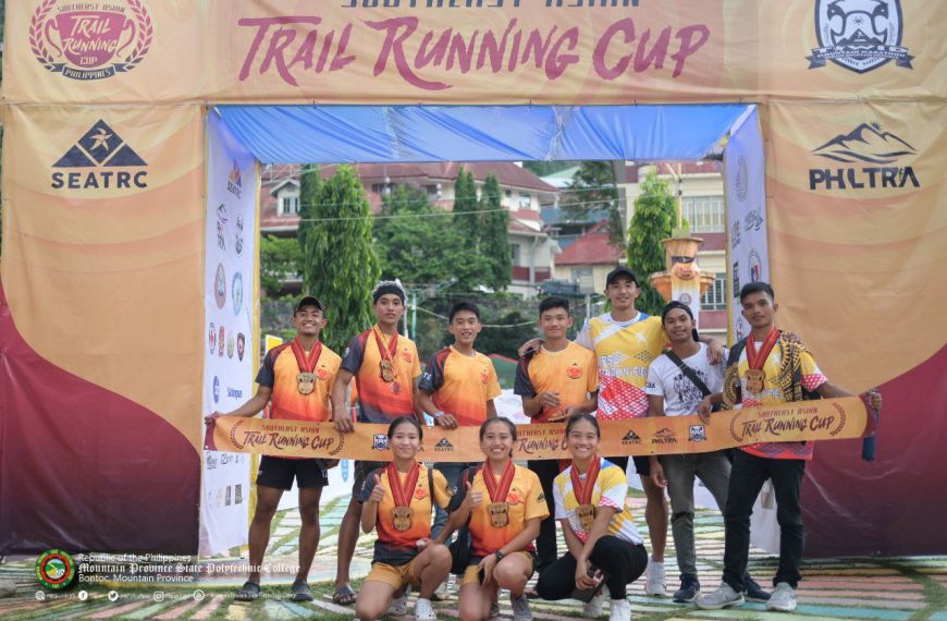 Trailblazing Triumph: MPSPC Athletes Shine at Southeast Asian Trail Running Cup Hosted by Bontoc, Mountain Province