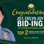 Congratulations to JO1 Erlyn Joy P. Bid-ing for Achieving Top 2 in JBRC Class 2024-06!