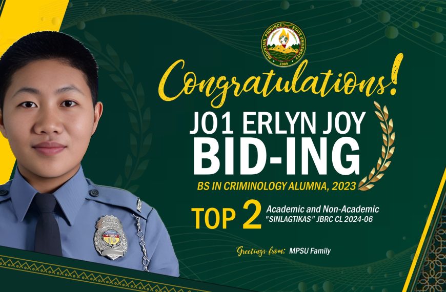 Congratulations to JO1 Erlyn Joy P. Bid-ing for Achieving Top 2 in JBRC Class 2024-06!