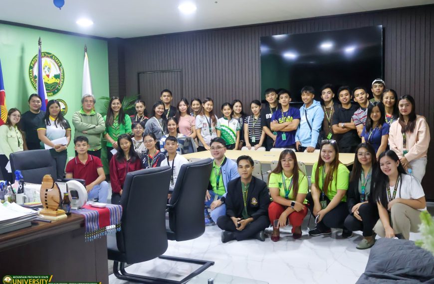 CIHSTM Students Pay Courtesy Visit to University President Before HRAB Event