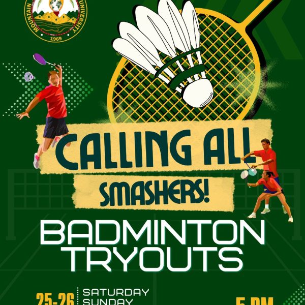 ๐๐๐๐ ๐๐ข๐ฅ ๐ง๐ฅ๐ฌ๐ข๐จ๐ง๐ฆ|| Want to be a Varsity Player? Join the Universityโs Badminton Team now.