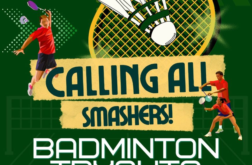 𝗖𝗔𝗟𝗟 𝗙𝗢𝗥 𝗧𝗥𝗬𝗢𝗨𝗧𝗦|| Want to be a Varsity Player? Join the University’s Badminton Team now.