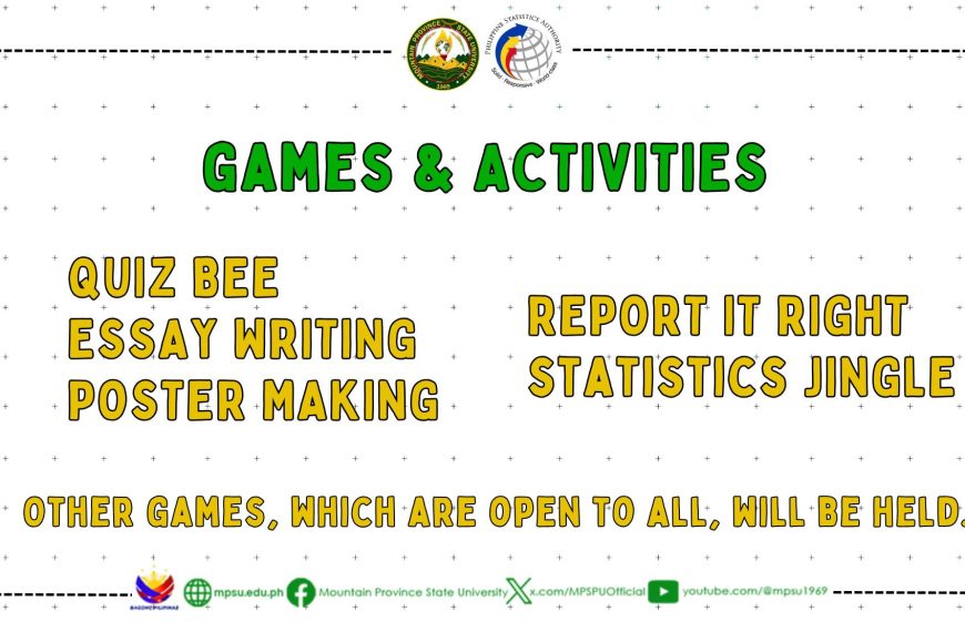 MPSU-CTE Bontoc and PSA Team Up for National Statistics Month Celebration