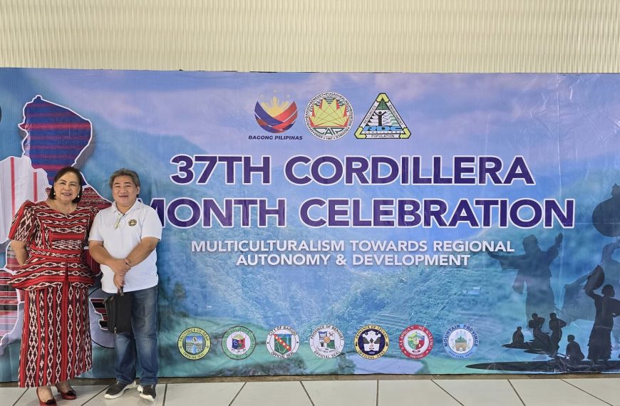 Prexy Cue joins the 37th Cordillera Month Celebration Parade; Kick-off Program