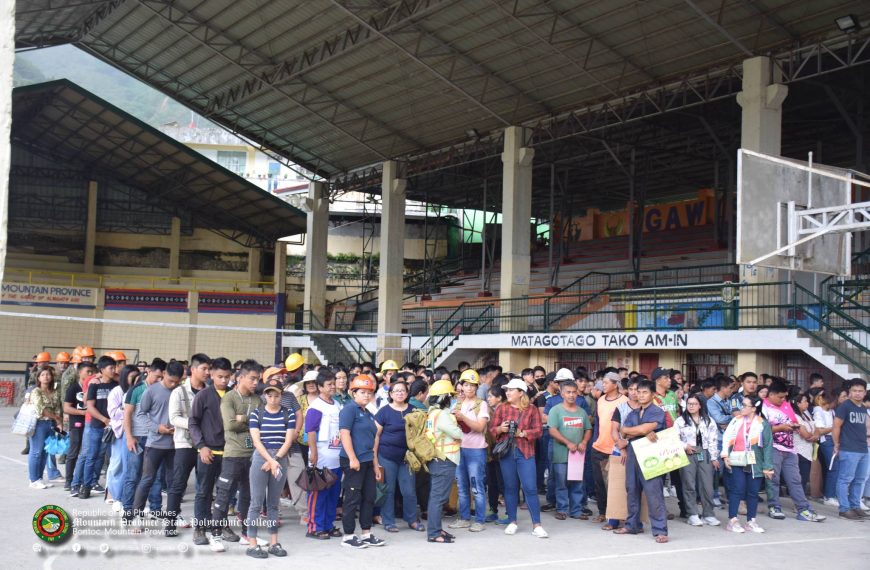MPSPC Campuses in Bontoc and Tadian Participate in Nationwide Earthquake Drill