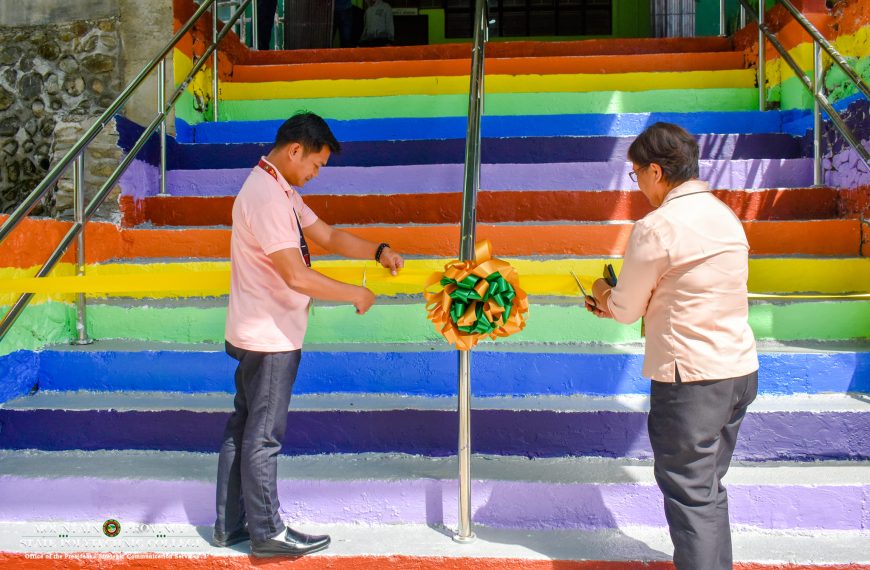 MPSPC Opens Diversity stairs