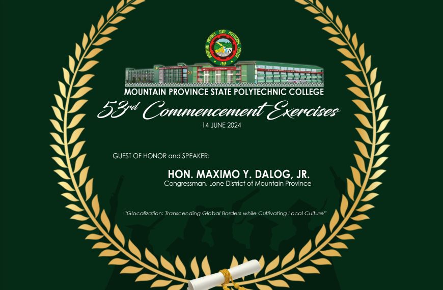 MPSPC holds 53rd Commencement Exercises for Batch 1 graduates