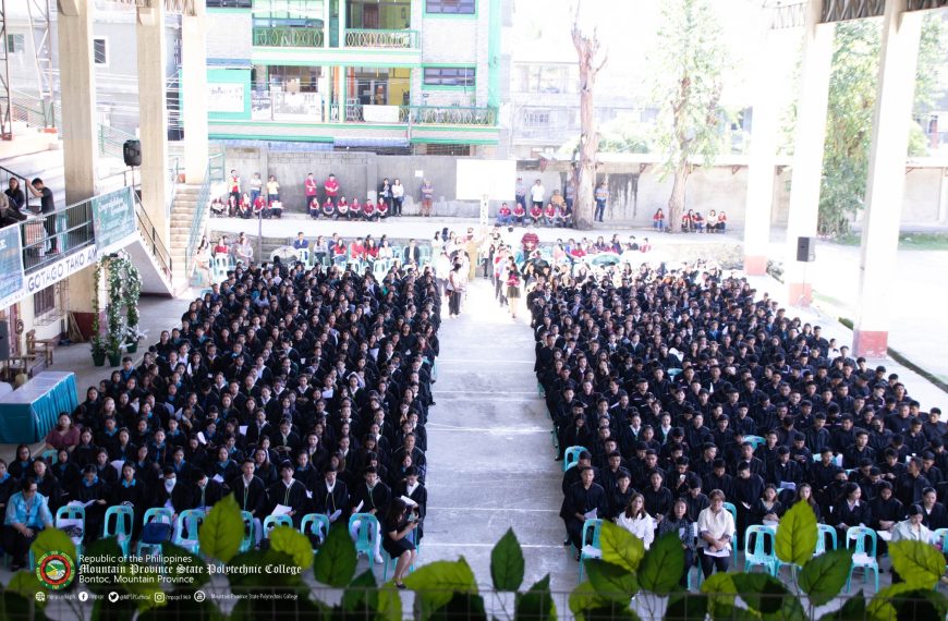 MPSPC Bontoc Campus: Baccalaureate Mass Marks the Commencement of the 53rd Graduation Ceremony