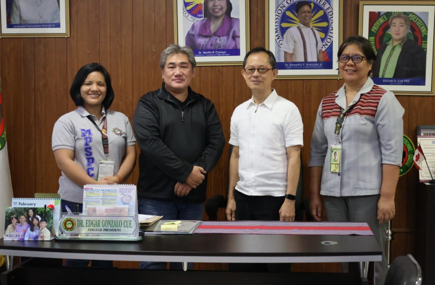 PQA Assessor Visits MPSPC President Cue After Assessment Workshop