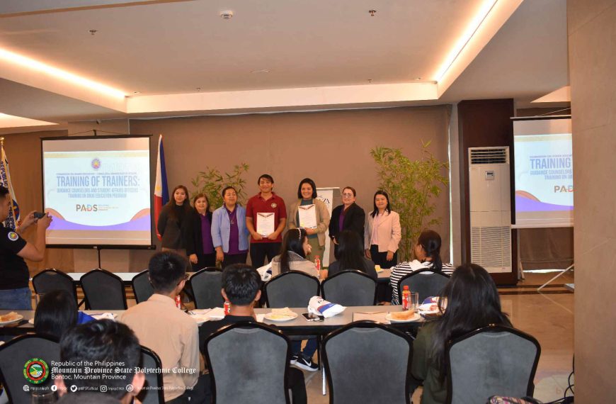 MPSPC personnel attend CHED’s Training of Trainers on Drug Education Program; promotes drug-free HEIs