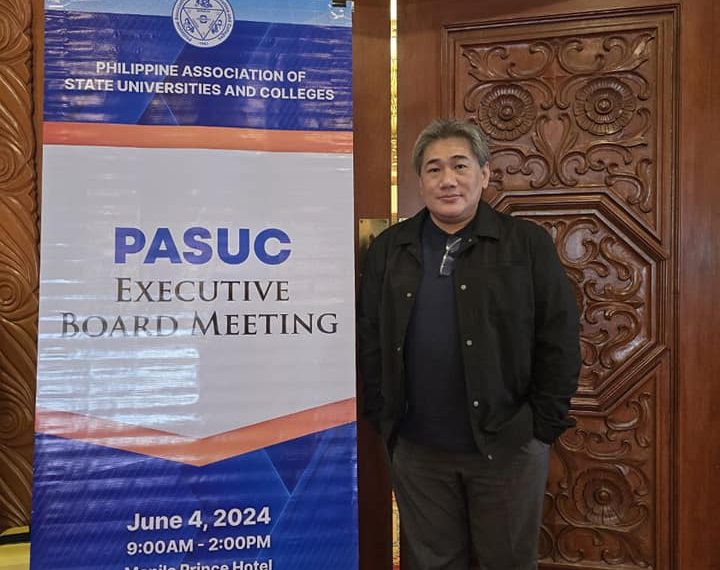 Dr. Edgar G. Cue Joins PASUC Executive Board Meeting