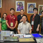 Former DOH Undersecretary and Team Visit Office of the President