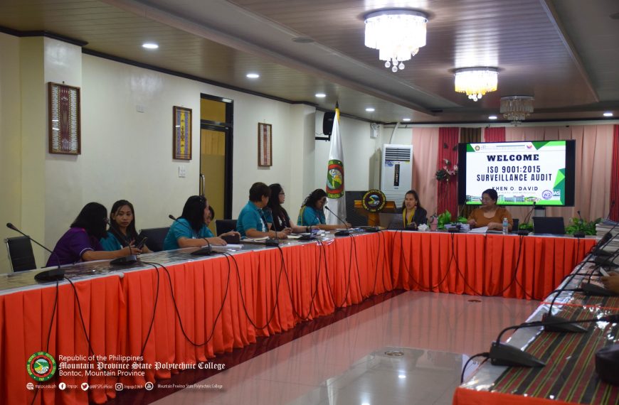 MPSPC undergoes ISO Surveillance Audit