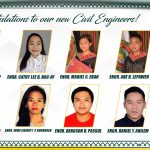 Congratulations to our 8 Civil Engineers