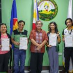 Dr. Cue Administers Oath to Promoted Personnel