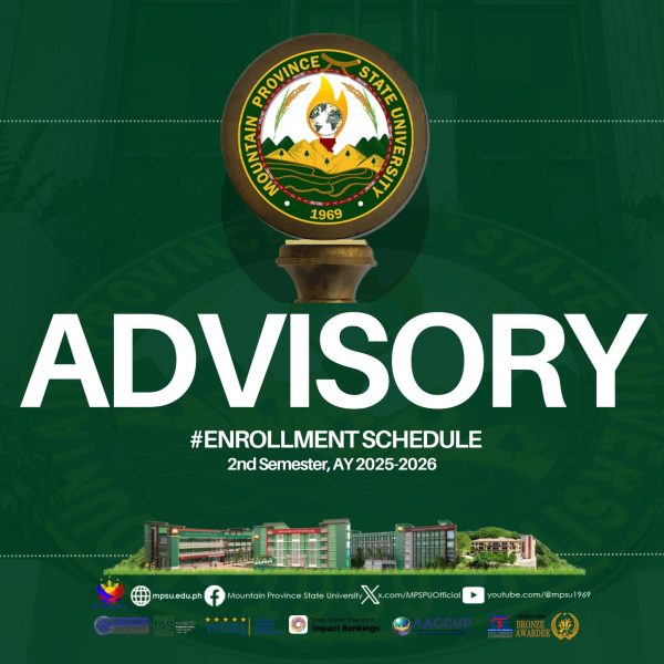 MPSU Enrollment Advisory: AY 2025-2026