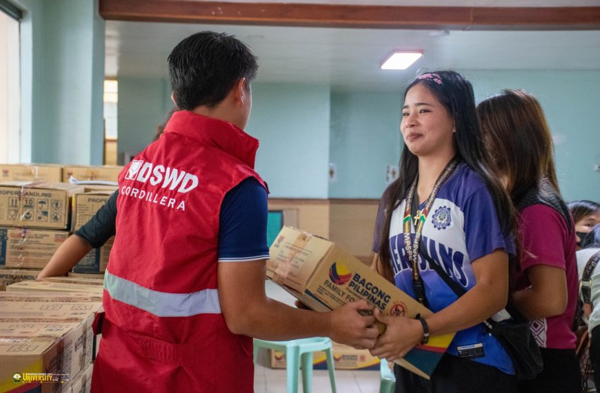 DSWD Aid Reaches Students Stranded by Typhoon Uwan