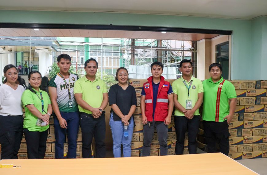MPSU Receives 270 Boxes of Aid from DSWD