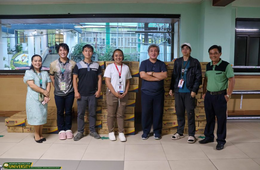 MPSU Receives Aid for Typhoon-Affected Students