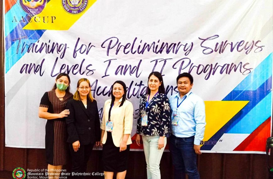 MPSPC Intensifies Pursuit of Quality and Excellence thru Participation to the on-site Training for Online Preliminary Surveys and the Accreditation of Levels I and II Programs