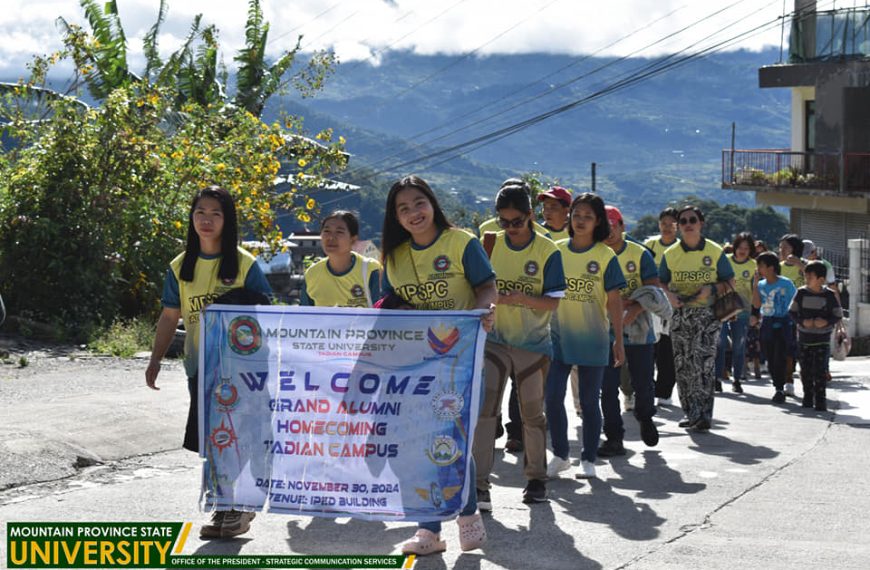 Grand Alumni Homecoming 2024: MPSU Tadian Campus Welcomes Back Its Alumni!
