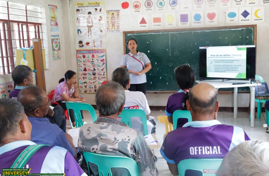 MPSU capacitates Barangay Betwagan Brgy. and SK Officials and Staff