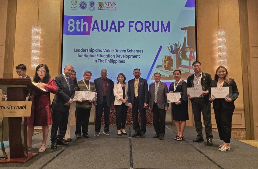 Prexy Cue participates in the 8th AUAP Forum 2024
