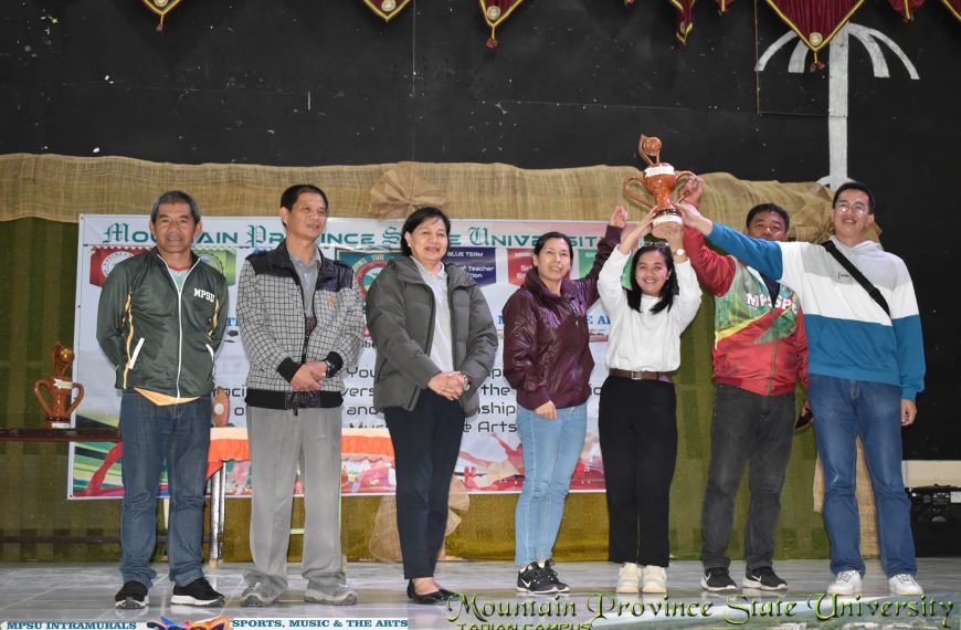 TADIAN CAMPUS INTRAMURALS FINALLY ENDS AFTER POSTPONEMENT DUE TO TYPHOON KRISTINE; MAROON TEAM DOMINATES AGAIN AS OVERALL CHAMP