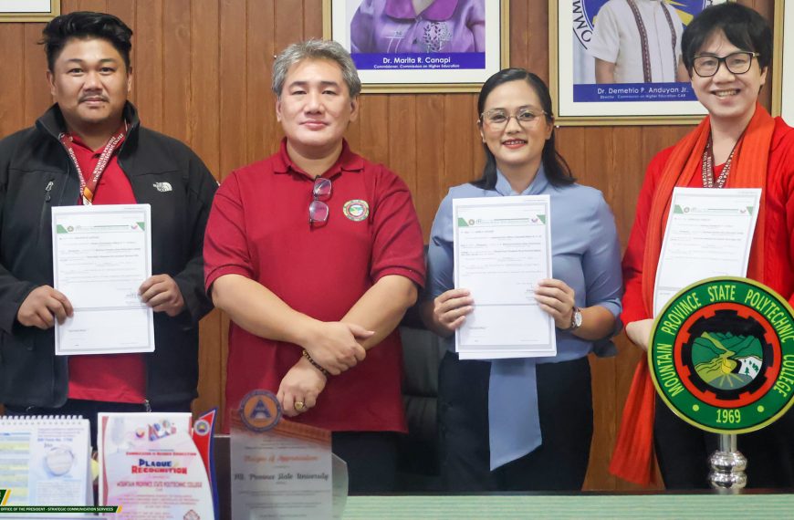 Three MPSU permanent employees sworn into office