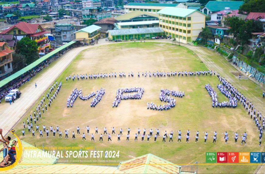 Bontoc campus’ Intramural Sports Fest pushes through after postponement due to typhoon Kristine