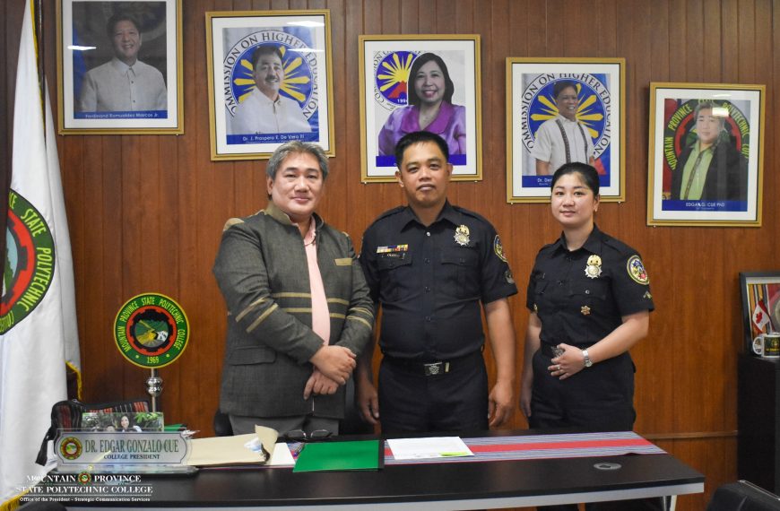 MPSPC President Welcomes New ROTC Commandant and BFP Representatives